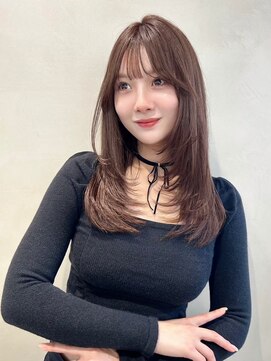 グロー 大宮(GLROW) □大宮韓国レイヤーカット髪質改善縮毛矯正ブリーチなし