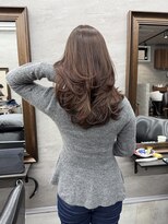 ソー(so.) ワンカールレイヤー×ココアブラウン/レイヤーカット/レイヤー