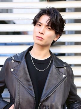 men's salon HYPE 名古屋伏見 メンズサロン/men'sパーマ/men'sカット/men'sショート メンズカット×フェザーパーマ(伏見/伏見駅/栄/メンズ)