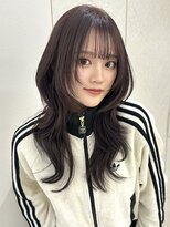 アイトーキョーエス 渋谷(AI TOKYO S)&nbsp;ピンクベージュ/アンブレラカラー/クールショート/前髪/渋谷