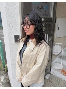 ミュー(Mu) レイヤーパーマ　プードルパーマ