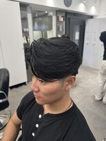 グルーマーズトウキョウ(GROOMER/S TOKYO)&nbsp;ラフカール/men's/メンズ/刈り上げセンターパート/神保町
