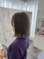 シャイン ヘア ブレンド 二子玉川(Shine hair blend) 二子玉川・白髪ぼかしハイライトボブ!