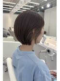 丸みショートボブ