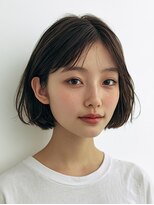 ロディーナコク 大口 新子安(rodina.coc) ハッシュカット/グレージュ/デザインカラー/大口新子安白楽鶴見