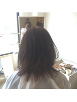 カタチヘアー(HAIR)&nbsp;。。。ダブルショコラ。。。ミディアムのカタチ。。。