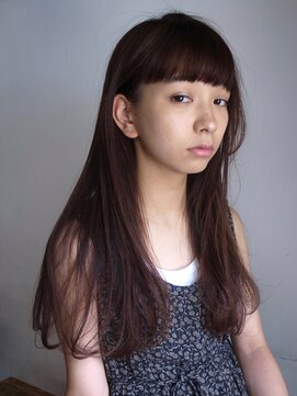 ピープル(people) 〔people〕ワイドバング×ストレートロング