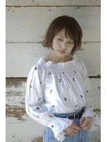 ヘア ラボ ニコ 藤沢店(hair Labo nico...) 外ハネショート