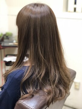 ファシオ ヘア デザイン(faccio hair design) ベージュブラウン