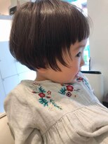 テラバイアフロートシーグラスコテージ (terra by afloat SEAGLASS COTTAGE) キッズヘア ショートボブ ミニボブ キッズカット女の子