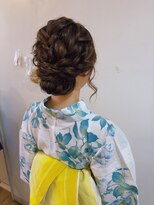 セットサロン カリーナ(carina)&nbsp;結婚式 二次会にもぴったり アップスタイル