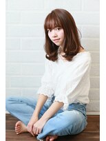 ブリーチ ラボ エーアイ 原宿店(BLEACH LABO Ai)&nbsp;20代30代40代50代 色っぽふんわりミディの重軽ウェーブヘア♪