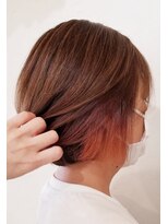 ヘアーアンドネイル ルシア(Hair&Nail Lucia)&nbsp;白髪染め×イヤリングカラー