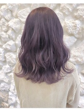 モアナ バイ ヘッドライト 沖縄豊見城店(Moana by HEADLIGHT) Moana【豊見城】#ラベンダーアッシュ#デジタルパーマ#大人可愛い
