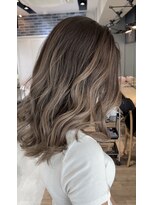 エイトオロク 那覇小禄店(EIGHT oroku)&nbsp;【EIGHT 那覇小禄】ベージュバレイヤージュ