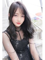 シエル 倉敷店(CIEL) ダークアッシュ×シースルーミディアム