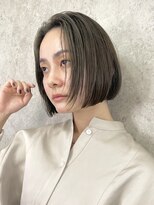 サンク 原宿 表参道(cinq)&nbsp;前下がりボブミニボブナチュラルボブショートボブ20代韓国