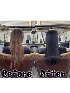 カミケン 方木田店(kamiken.) 大人キレイ＊ナチュラル美髪ストレート【カミケン方木田店】