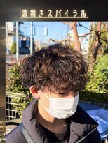 ガイズ ヘアー イサミ(GUY'S HAIR 133) 波巻きスパイラル/マッシュ