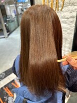 アース 藤沢店(HAIR&MAKE EARTH) 『髪質改善』ツヤ髪ストレート