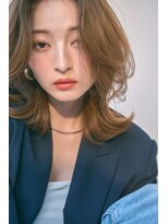 ロージィー バイ リトル(Rosy by little)&nbsp;30代40代大人かわいいミディアムレイヤースタイル