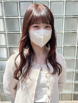 ラミエバイメルト 下北沢(lamie by melt) 毛利/大人可愛い暖色ベージュカラー ピンクオレンジブラウン