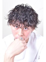 ニコ カシェート 狭山市東口店(nico-cachette)&nbsp;メンズショート×波打ちツイストスパイラルパーマ