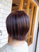 ノエル(noele)&nbsp;切りっぱなし×ピンクバイオレット