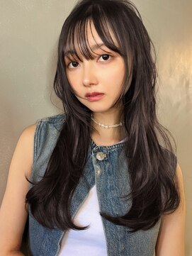 パーク(PARK) 【PARK】ダークブラウン×フェザーレイヤー