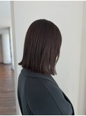 8トーン ラベンダーグレージュ / 切りっぱなしミディアム