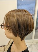 丸みショート