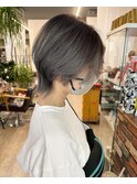 『京都 ルーナ』ショートウルフバレイヤージュ 30代40代50代60代
