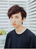 メンズのアンニュイパーマ