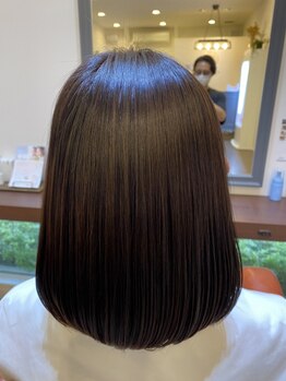 アビタ ヘアーメイク(Habita Hair+Make)の写真/今話題の”ノンジアミンカラー”で髪に優しく、艶感のある美しい髪へ☆染めるたびに綺麗な仕上がりに♪