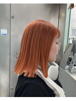 シェリ ヘアデザイン(CHERIE hair design) orange color