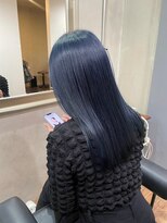 ロナバイソル(lona by SoL) ブルーブラック×艶髪ロング