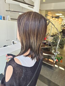 榮美容室 本店 大人ハイライト