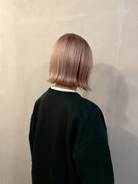 ヘアサロン エン(hair salon en.)&nbsp;ピンクミルクティーカラー