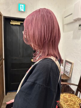 ベロニカ ヘアー(Beronica HAIR) マッシュウルフ☆ピンクカラー☆  20代30代40代人気◎