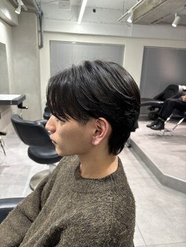 ハイプ 名古屋栄(HYPE) センターパート×ニュアンスパーマ（名古屋/栄/メンズ）