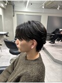 センターパート×ニュアンスパーマ(名古屋/栄/メンズ)