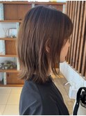 〔mist：山下〕 耳かけボブ/外ハネボブ/ヌーディーベージュ #44
