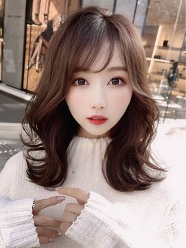 クム(kumu) 【kumu】 ミディアム/顔周りカット/おくれ毛レイヤー/栄/名古屋