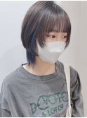 【メンズ 松戸 岩口】インナーカラー短めウルフショート