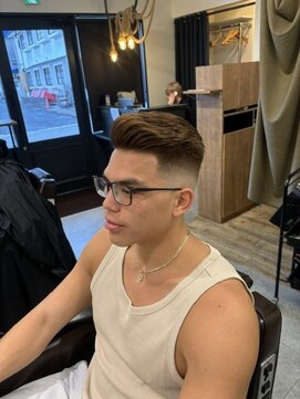 クフィア メンズヘアー カンポ 難波店(CUFFIA MEN'S HAIR CAMPO) スパイラルパーマ 韓国マッシュメンズ ベリーショート