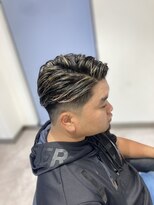 イメージア 町田店(IMAGE A) メンズハイライトフェード@30代40代50代60代