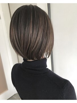 リゲル(rigel) ハイライトカラーミルクティーベージュレイヤーカット