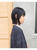 ぎりぎり結べる切りっぱなしボブ◯