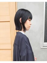 ピーロ(piilo)&nbsp;ぎりぎり結べる切りっぱなしボブ◯