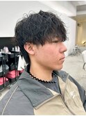 サーフカール/スパイキーショート/ブルーブラック/名駅n13